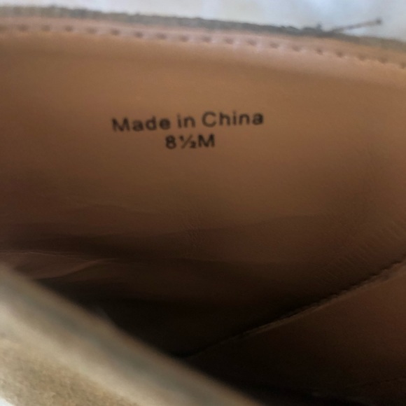 Banana Republic suede bootie sz 8.5 - Picture 6 of 7